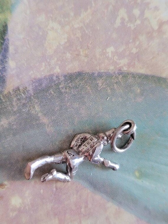 Vintage Sterling Silver Majorette Pendant Charm - image 10