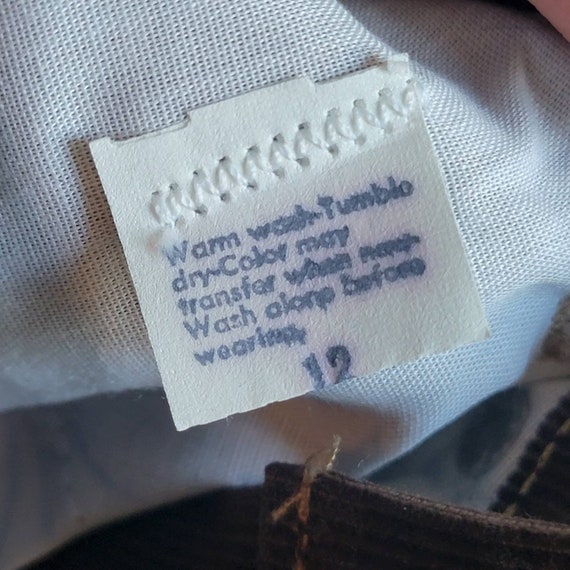 Vintage Levi's Saddleman Boot Jeans: Brown Cordur… - image 8