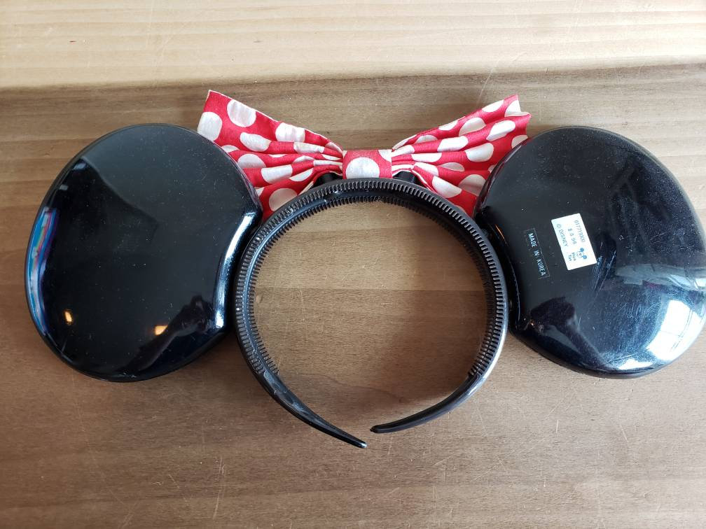Vintage Minnie Mouse Ears 1970s 1980s Walt Disney Souvenir  display picture 2