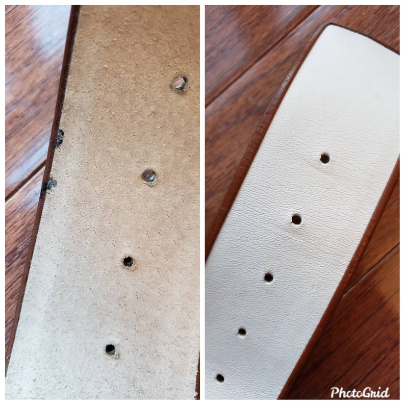Ceinture Chaîne Adrienne Vittadini - Taille M, Marron - Occasion Très Bon État
