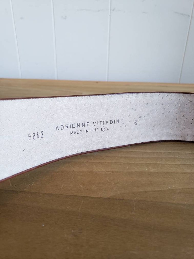 Ceinture Chaîne Adrienne Vittadini - Taille M - Marron - Occasion Très Bon État