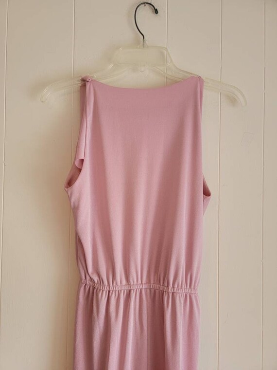 Vintage Dressy Creations New York Pink Mauve Dres… - image 6