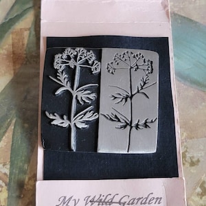 Vintage Anise Alice Seely Urban Fetishes Pewter Brooch or Pin 1998 On Original Card Stock Signed