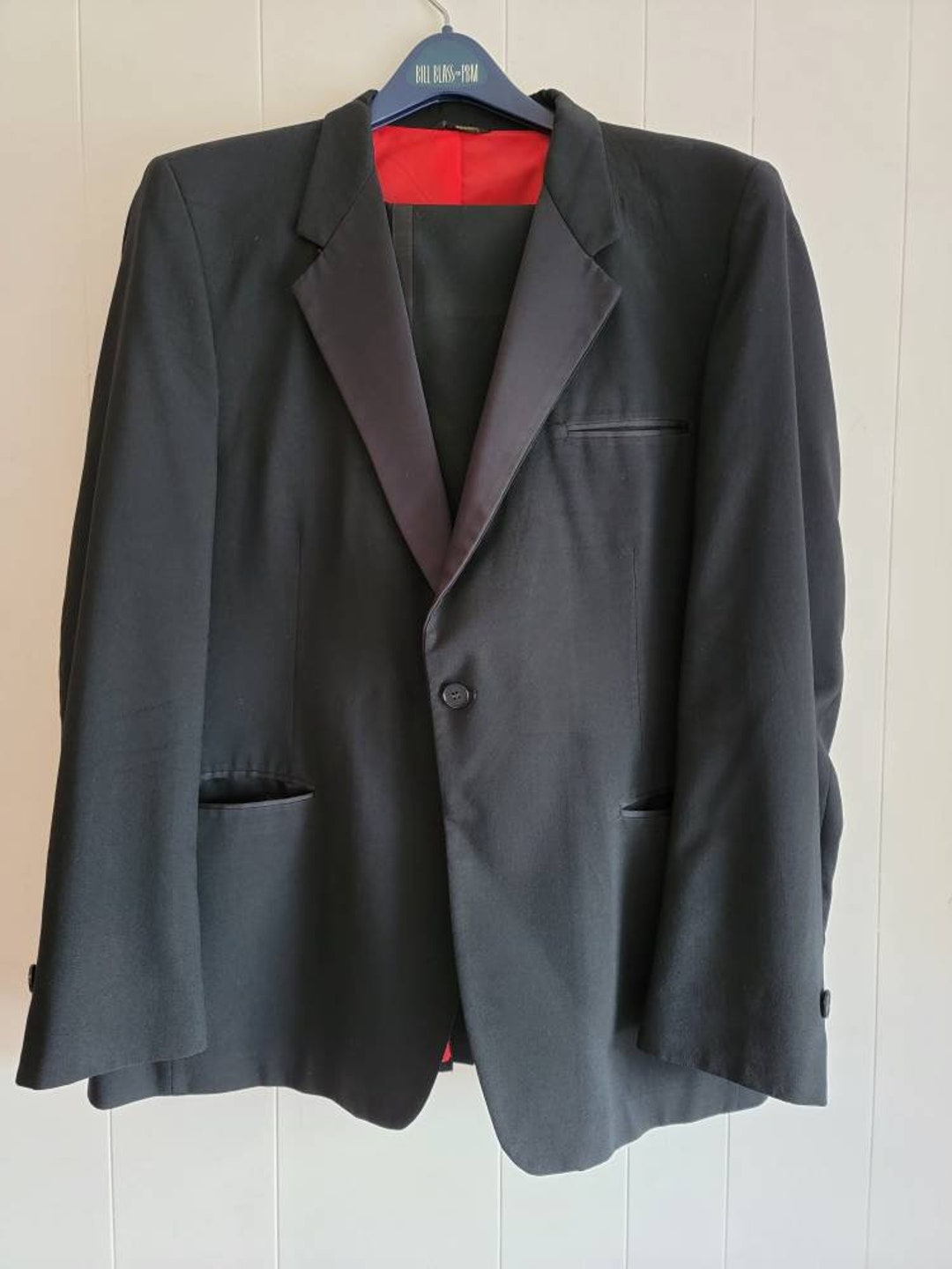 Vintage the Robert Wagner Collection by Raffinati Groom Black Tuxedo ...