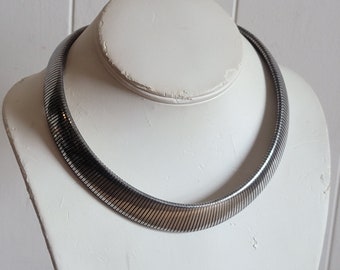 Vintage Sterling Silver Cleopatra Necklace