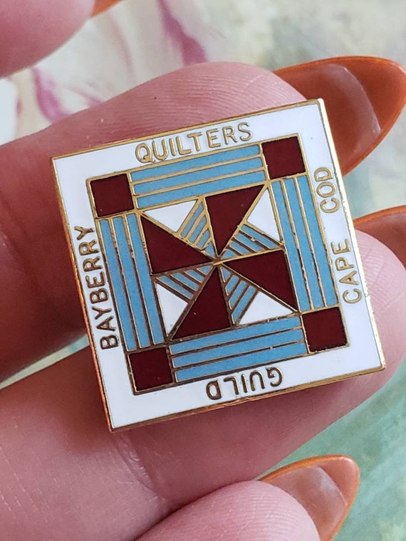 Vintage Bayberry Quilters Guild Cape Cod Lapel Pi… - image 6