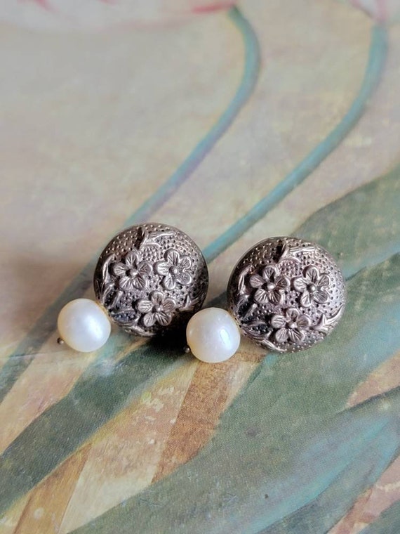 Vintage MFA Museum of Fine Arts Boston Sterling Silver Flower and