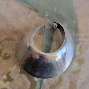 VIntage Georg Jensen Denmark Single Sterling Silver Earring 925