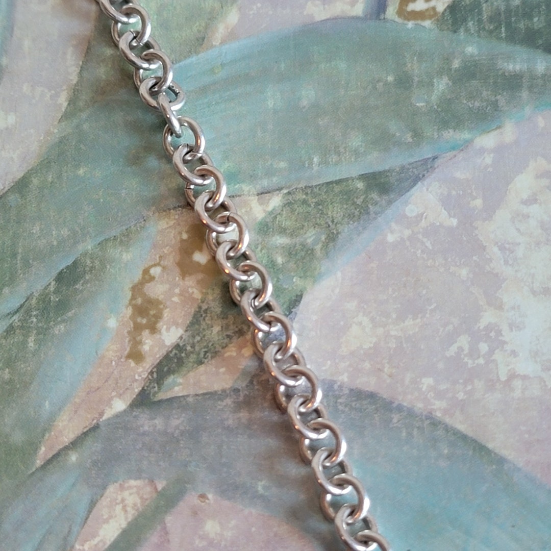 Vintage Sterling Silver Toggle Clasp Link Bracelet 925 - Etsy Vintage Sterling Silver Toggle Clasp Link Bracelet 925 - Etsy