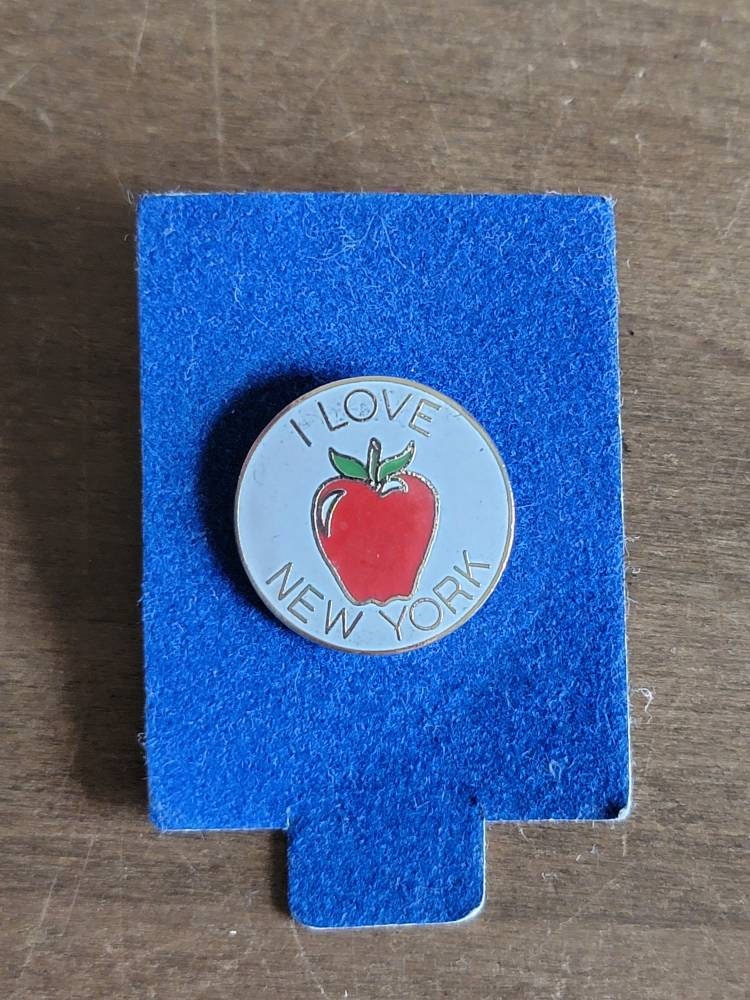 [未開封]Apple Newton pins ピン ヴィンテージ Vintage I Love New York Enamel Lapel Pin - Big Apple Souvenir - Etsy