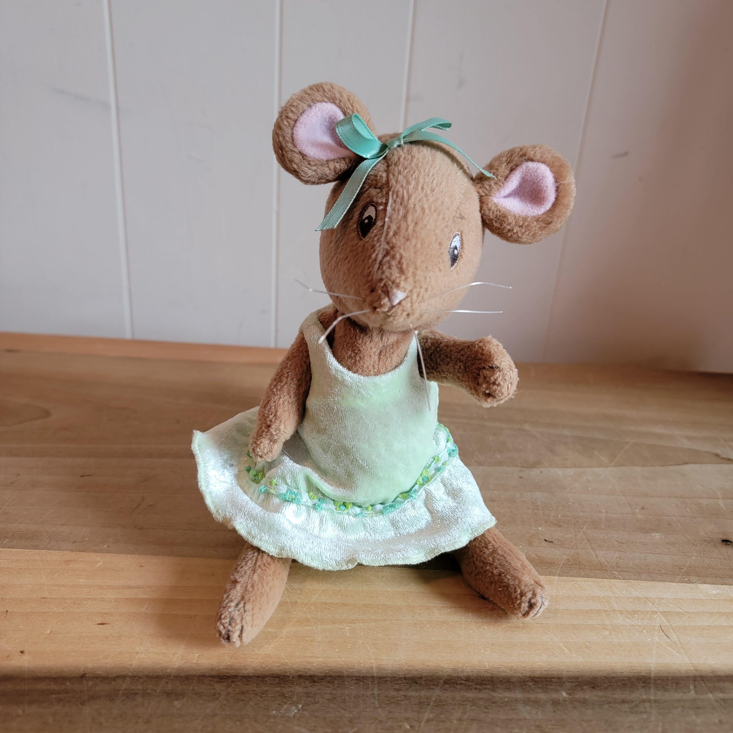 Vintage American Girl Angelina Ballerina Alice Mouse Jointed Plush