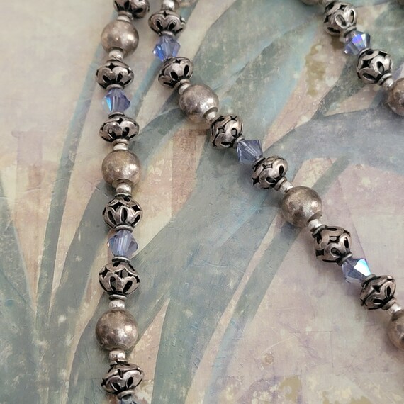 Vintage Donna Dressler Sterling Silver Beads and … - image 4