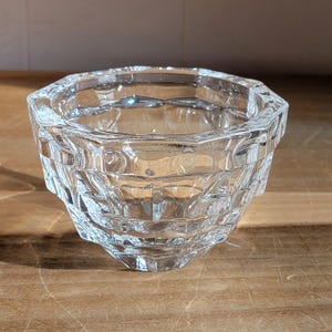 Vintage Signed Kosta Boda Rolf Sinnemark Swedish Glass Bowl Opus Home Decor