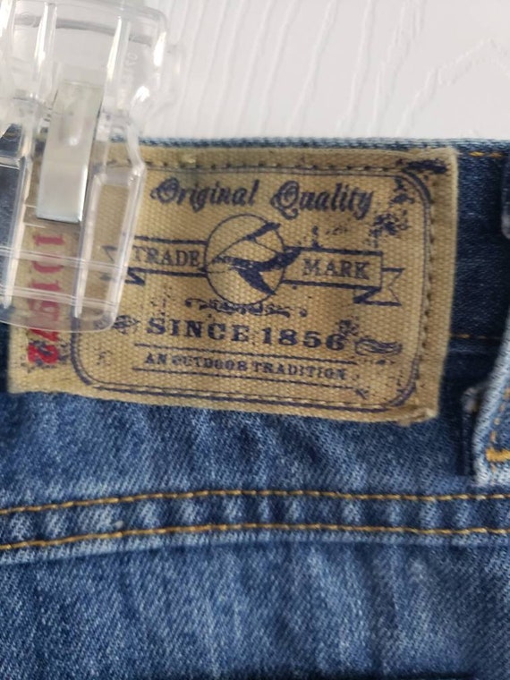 Vintage Red Head Size 36 x 32 Mens Blue Jeans 199… - image 7