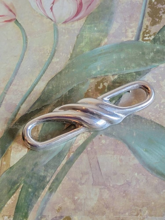 Vintage Sterling Silver Pin Brooch Signed Mexico 9