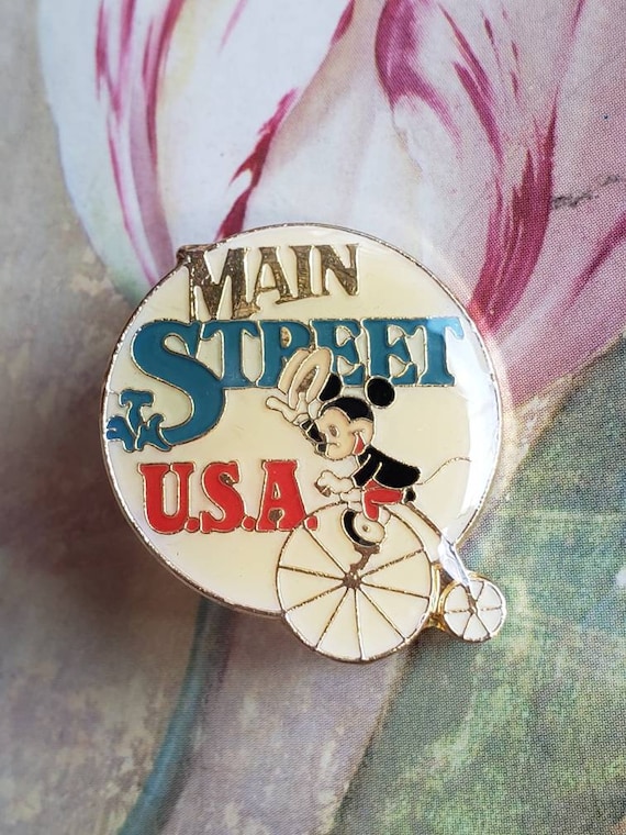 Vintage Walt Disney Productions Mickey Mouse Main Street USA   Etsy