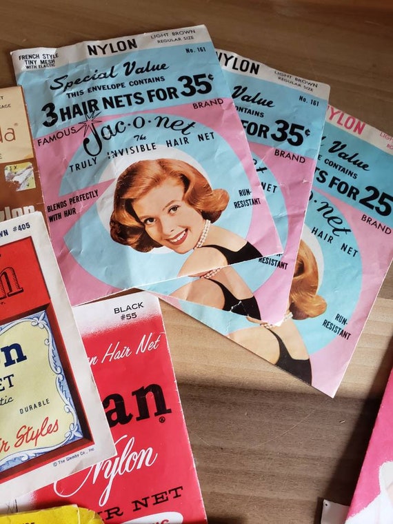 Vintage Dead Stock Original Package Lot of 21 Hai… - image 5