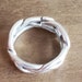 Vintage Sterling Silver Braid Band Ring 1990s Wedding Band 925 Size 9.5 ...