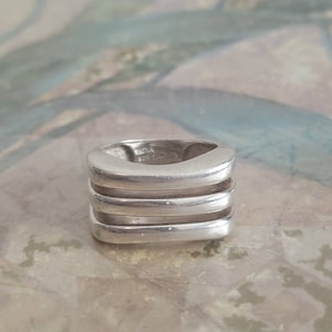 Vintage Silpada Sterling Silver Statement Ring Size 9.25