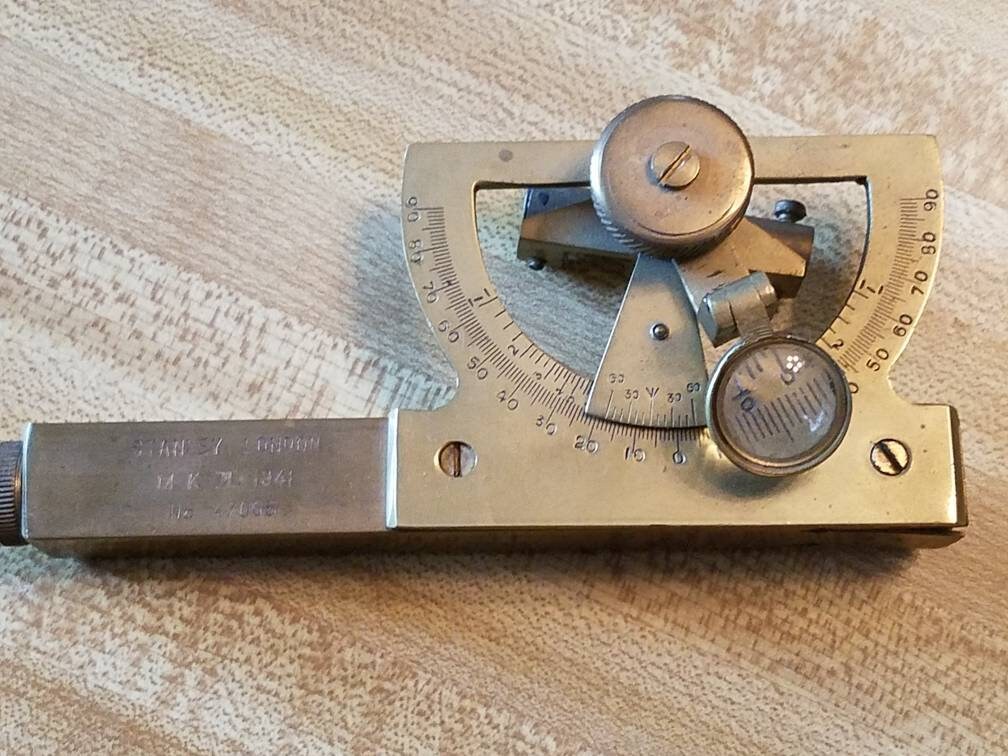 Vintage Stanley London Antique Level Tool 1940s Etsy