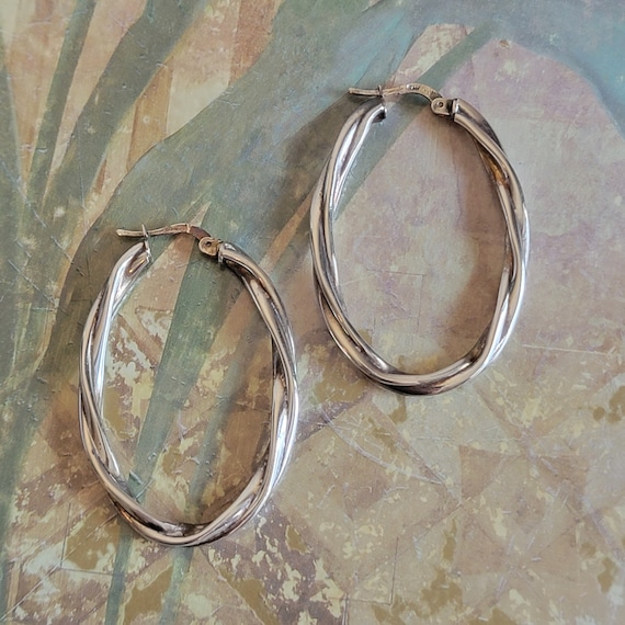 メンズ vintage hoop design pierce silver 925