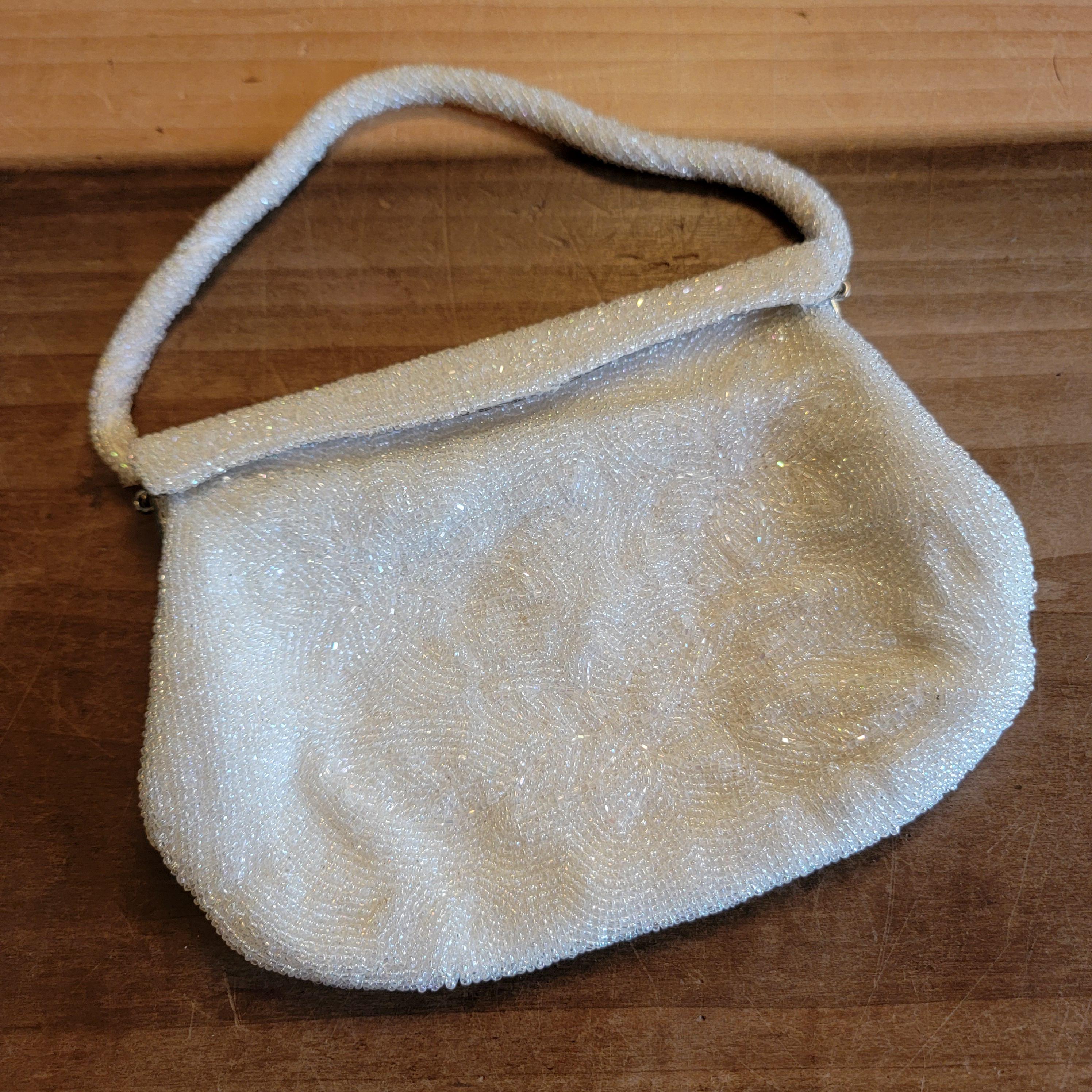 最終値下げ/ウォールバーグ プチポワンバッグ ヴィンテージ WALBORG 刺繍 ウォールバーグ プチポワンバッグ ヴィンテージ WALBORG 刺繍