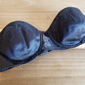 Vintage Pre-lude Maidenform Made in USA Black Bra Size 34 B Ladies 1950s  Pin up Rockabilly Floral Lace Bullet Bra -  Canada