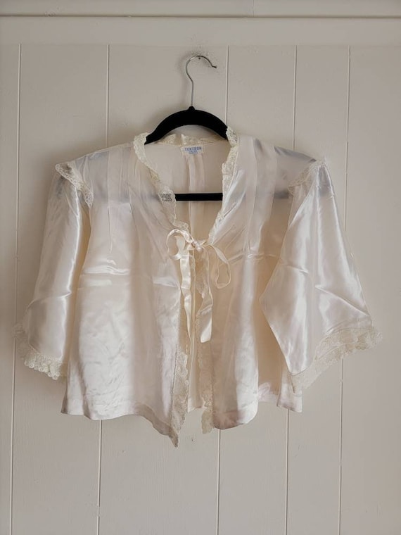 vintage textron bed jacket - Gem