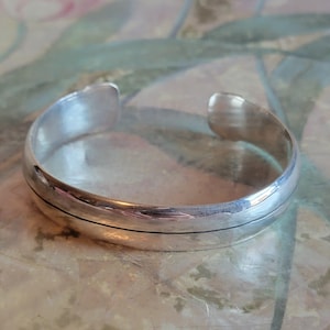Vintage Sterling Silver Cuff Bracelet