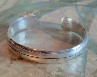 Vintage Sterling Silver Cuff Bracelet
