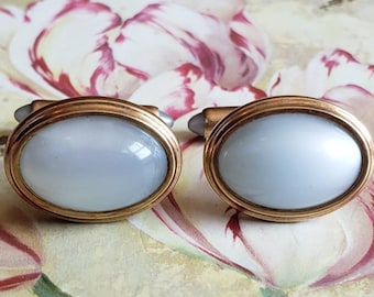 Boutons De Manchettes Vintage En Métal Doré à Rayures Multicolores – Marque PINK
