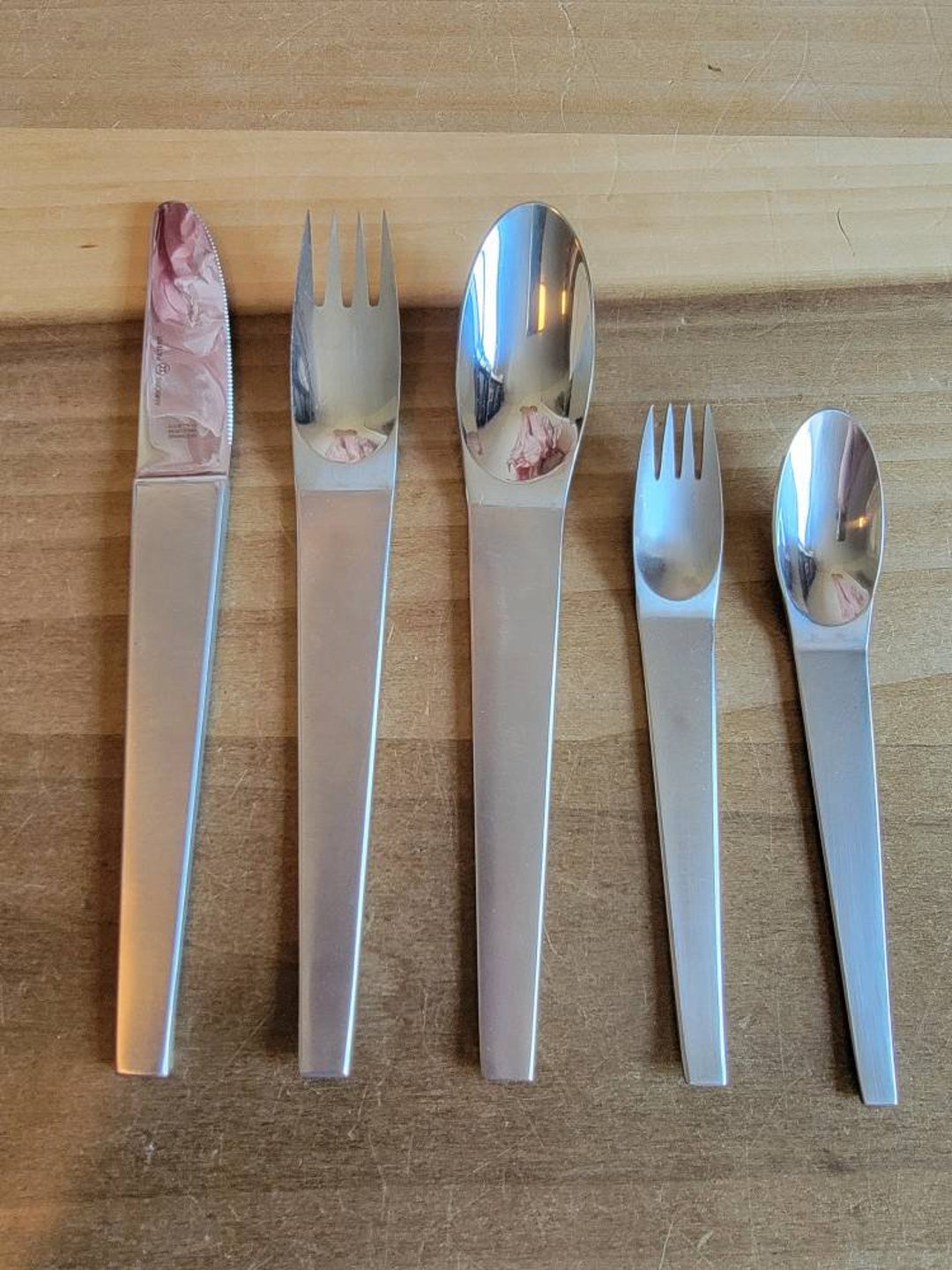 Vintage Lot of 28 Amboss Austria Stainless Steel Flatware Vintage Lot of 28 Amboss Austria Stainless Steel Flatware