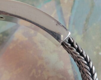 Vintage KC Indo Sterling Silver Large Men's Bracelet Toggle Vintage KC Indo Sterling Silver Large Men's Bracelet Toggle