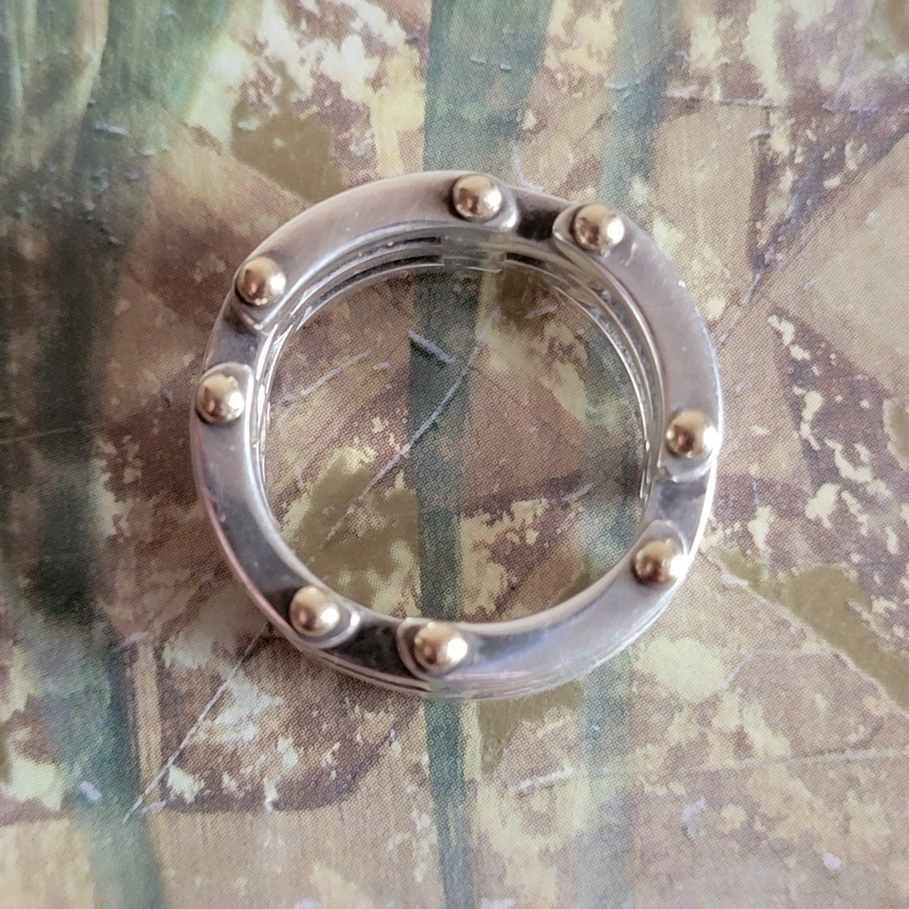 Vintage Tiffany & Co Sterling Silver and 18 Karat Gold