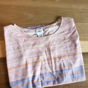 Vintage Calvin Klein Jeans Sleeveless Top Size Large Made in Hong Kong Cotton
