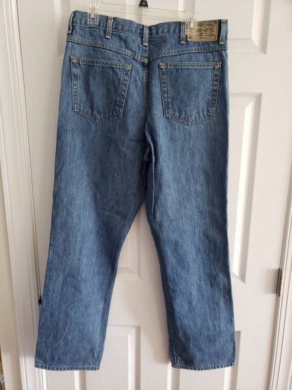 Vintage Red Head Size 36 x 32 Mens Blue Jeans 199… - image 10