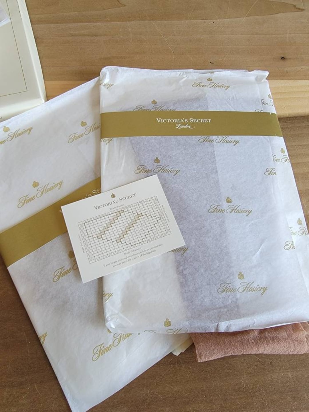 Vintage Victoria's Secret London Dead Stock 2 Pairs Nylon Stretch