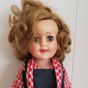 Vintage Shirley Temple 15 Inch Doll Rebecca of Sunnybrook Farm