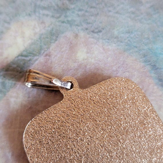 Vintage Monogramed MHW Script Initials Gold Tone … - image 7