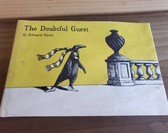 Vintage The Doubtful Guest 1978 Reissue Hard Cover Dust Jacket As Is