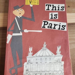 Vintage This is Paris by M. Sasek 1970 As Is
