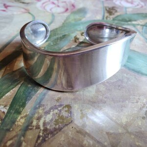 ヴィンテージ！Sterling Silver Wavy Cuff ブレスレット ヴィンテージ！Silver Wavy Cuff ブレスレット - メルカリ