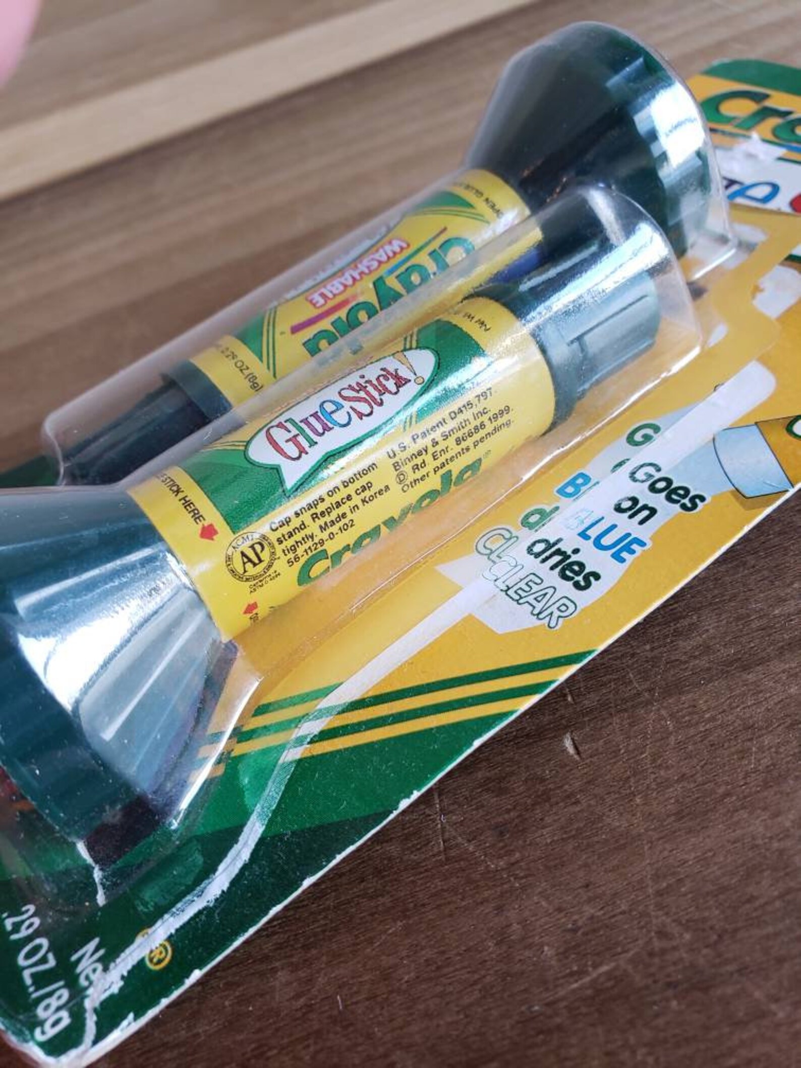 Vintage Crayola Glue Sticks Glue Stick Holders Original Etsy