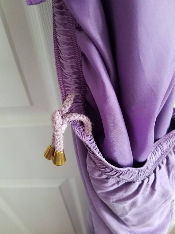 Vintage Diana Marco Purple Parachute Pants Jogger… - image 9