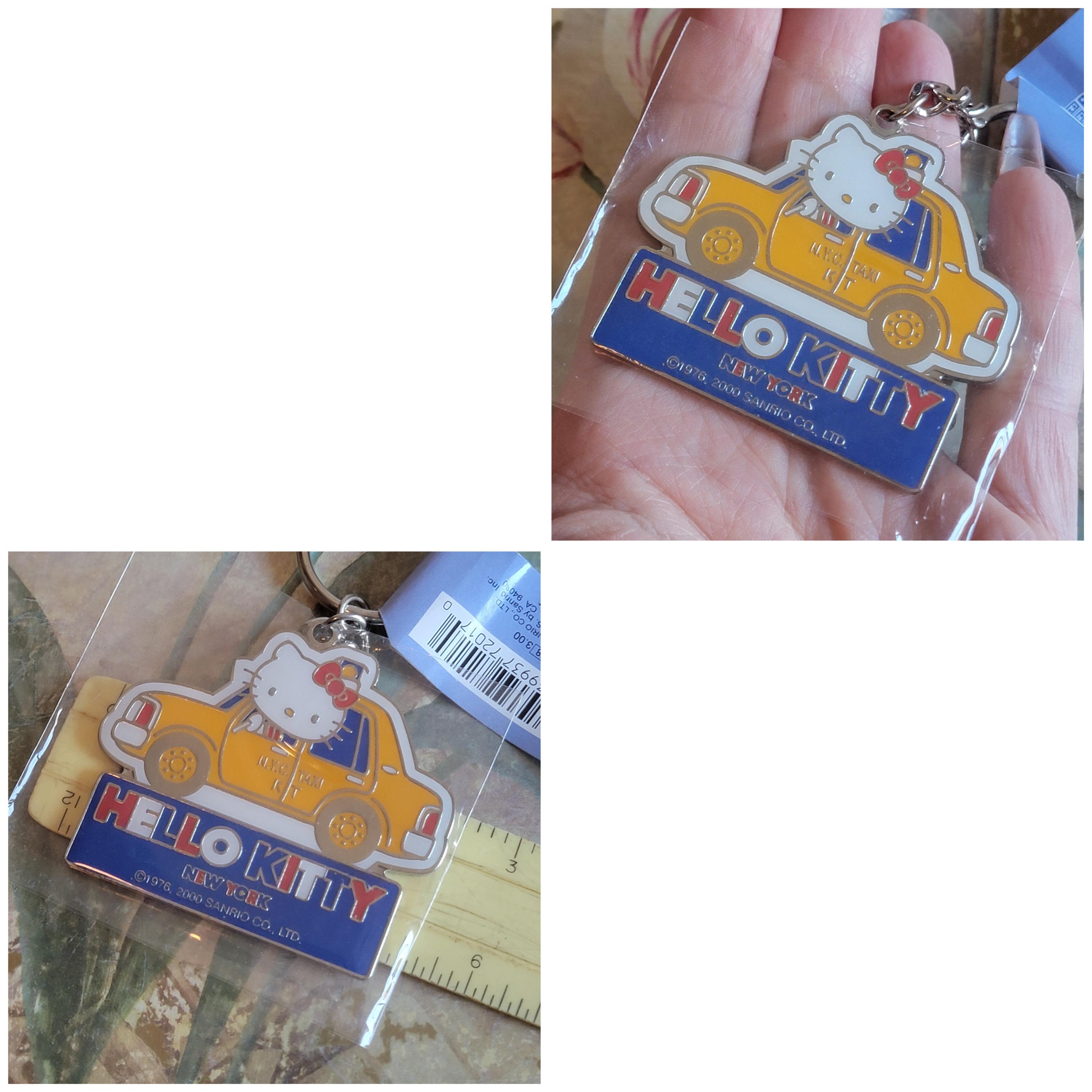 Vintage Hello Kitty New York Taxi Keychain, 2000 Y2K - Etsy