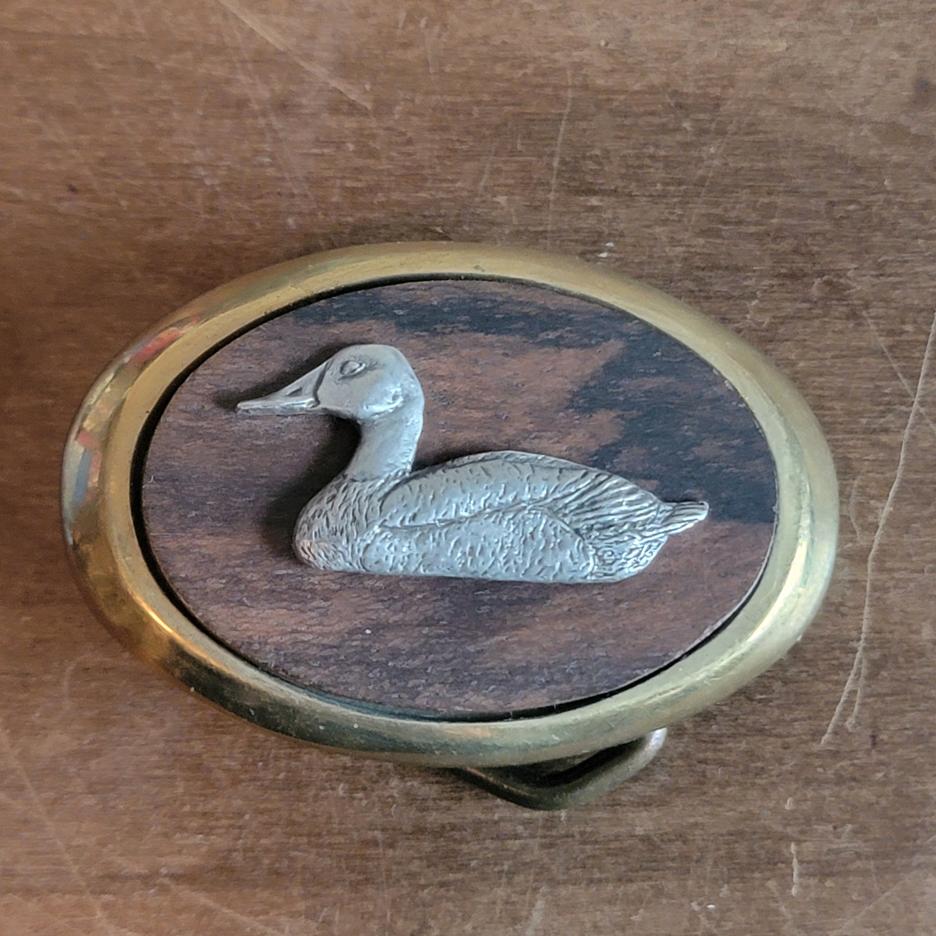 Vintage 70s Brass Duck Belt Buckle – Dovetail