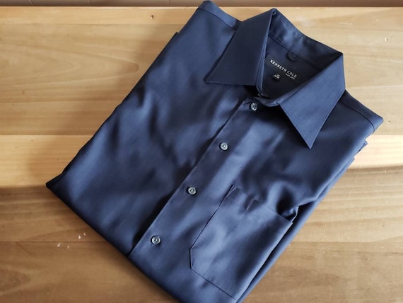 Vintage Kenneth Cole New York Dark Blue 