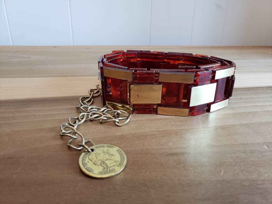 VNTG AMBER AND GOLD TONE BELT UP TO 30” Accessories | Vntg Amber And Gold Tone Belt Up To 3 | Poshmark main image 3