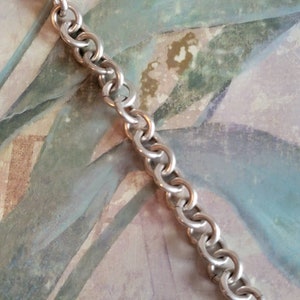 Vintage Sterling Silver 925 Toggle Clasp Bracelet