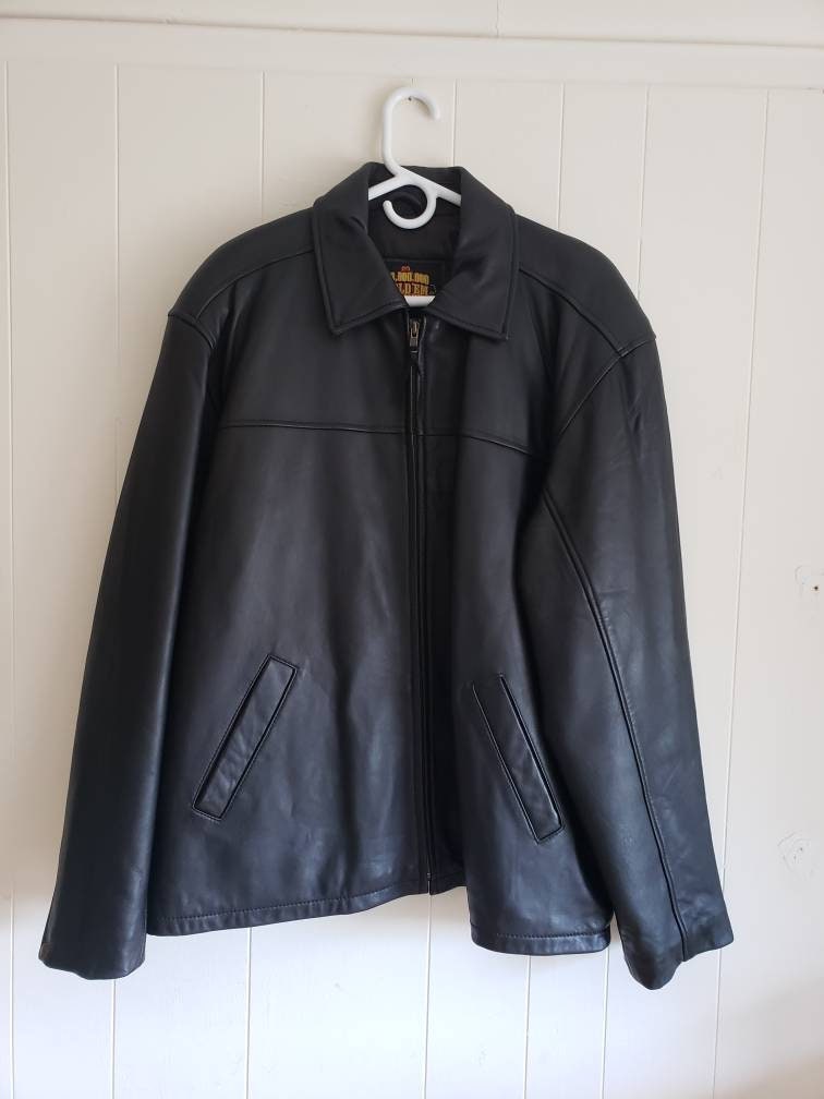 bachrach leather jacket